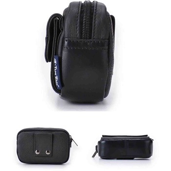 Troy Bros シュリンク ベツトポーチ横 7010 ブラック Troy Bros