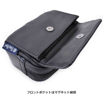 Troy Bros シュリンク ベツトポーチ横 7010 ブラック Troy Bros
