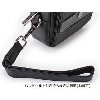 Troy Bros シュリンク ベツトポーチ横 7010 ブラック Troy Bros