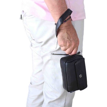 Troy Bros シュリンク ベツトポーチ横 7010 ブラック Troy Bros