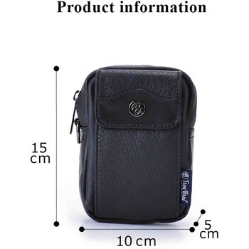 Troy Bros シュリンク ベツトポーチ縦 7011 ブラック Troy Bros