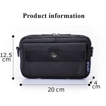 Troy Bros シュリンク 横ショルダーバッグM 7012 ブラック Troy Bros