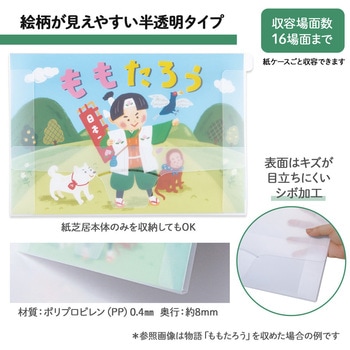 紙芝居ケース 10冊パック PLUS(プラス)[文具]