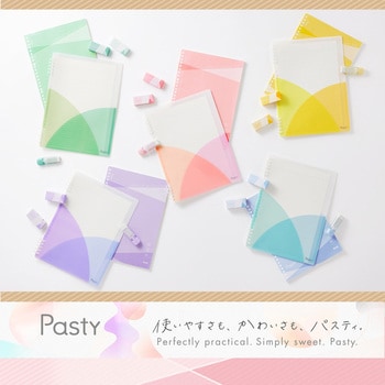 ルーズリーフバインダー リングタイプ パスティ Pasty プラス