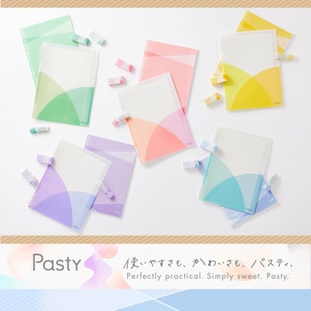 ルーズリーフバインダー リングタイプ パスティ Pasty プラス