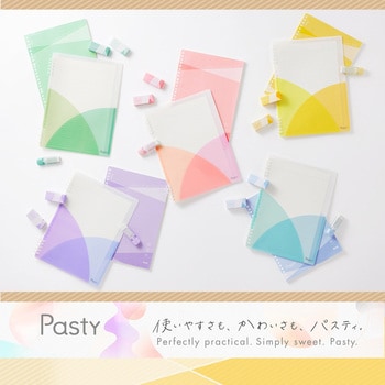 ルーズリーフバインダー リングタイプ パスティ Pasty プラス
