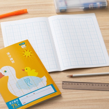 カレッジアニマル みんなの学習ノート セミB5 漢字 78字 中心リーダー入 - 日本ノート