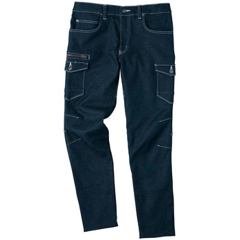 ストレッチデニムカーゴパンツ K131 Asahicho(旭蝶繊維)