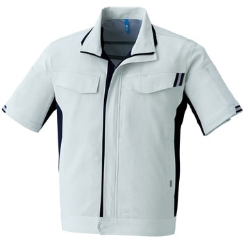 半袖ブルゾン E8701 - Asahicho(旭蝶繊維)