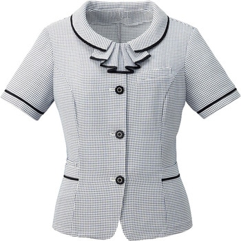 オーバーブラウス/リボン付 フォーク(Nuovo)