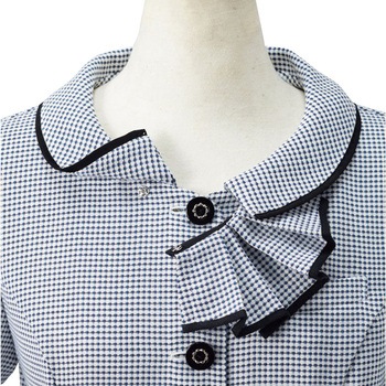 オーバーブラウス/リボン付 フォーク(Nuovo)