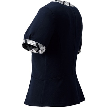 ニットオーバーブラウス/リボン付 フォーク(Nuovo)