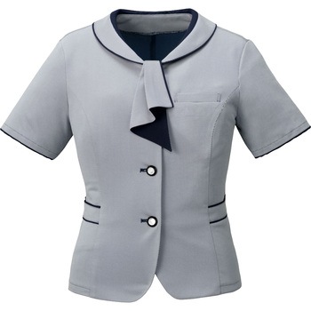 ニットオーバーブラウス/リボン付・ホルダーループ付 フォーク(Nuovo)