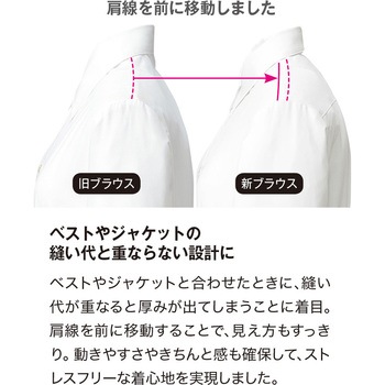 ブラウス(長袖) フォーク(Nuovo)