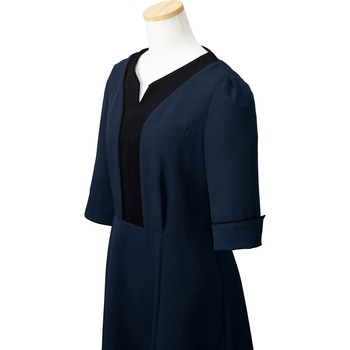 ワンピース(6分袖) フォーク(Nuovo)