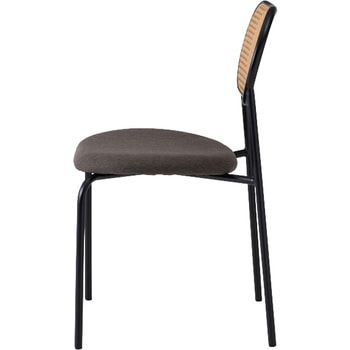 ラタン調 チェア スチール脚 ホームテイスト