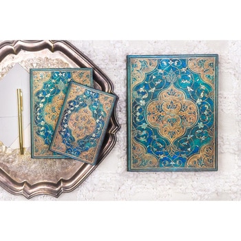 Flexis ターコイズ (ミディ) Paperblanks(ペーパーブランクス)