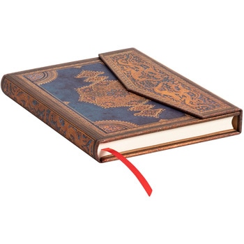 サファヴィー・インディゴ (ミディ) Paperblanks(ペーパーブランクス)