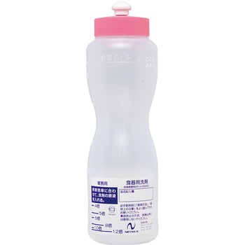 洗剤希釈ボトル プッシュプル ピンク(IM) ニイタカ