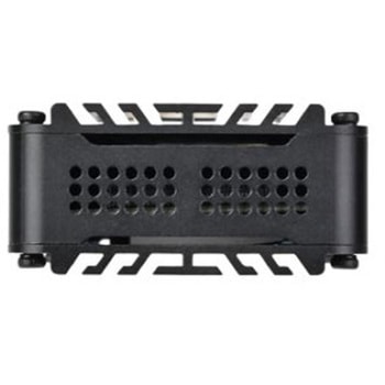 SilverStone M.2 SSDケース 能動冷却装備のUSB4 NVMe SSDエンクロージャ SST-MS12B-40G SILVER STONE(シルバーストーン)