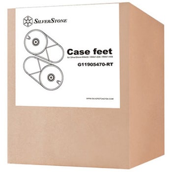 SilverStone アクセサリー RM400 / RM41-506 / RM41-H08用ケースフット SST-G11905470-RT SILVER STONE(シルバーストーン)