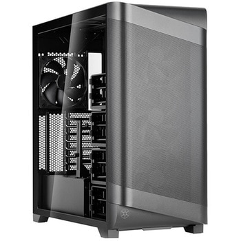 SilverStone ミドルタワーケース SETA A2 正真正銘の高エアフロー体験：抜群の性能のミッドタワーケース SST-SEA2Y-BG SILVER STONE(シルバーストーン)