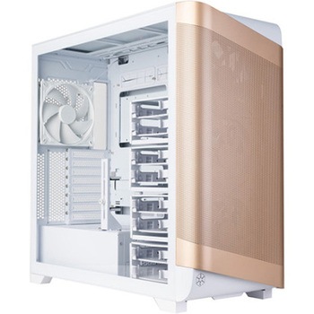 SilverStone ミドルタワーケース SETA A2 正真正銘の高エアフロー体験：抜群の性能のミッドタワーケース SST-SEA2Y-GWG SILVER STONE(シルバーストーン)