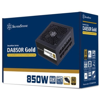 SilverStone DA850 Gold 850W 電源ユニット DA850 Gold