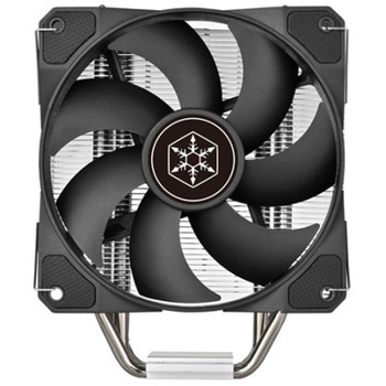 SilverStone Argon V120 Intel、AMDソケット対象 4本の Φ6mm銅製ヒートパイプ装備の高性能 120mm CPUクーラー SST-ARV120B SILVER STONE(シルバーストーン)