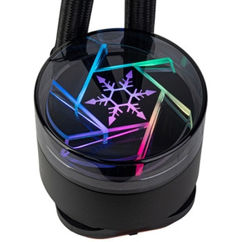 SilverStone NovaPeak ARGB 魅了するARGBライティング効果を備えた高性能オールインワン液冷ソリューション SILVER STONE(シルバーストーン)