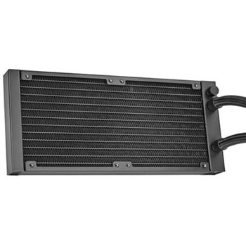 SilverStone 水冷クーラー NovaPeak 240 高品質のオールインワン液冷ソリューション SST-NP240B SILVER STONE(シルバーストーン)