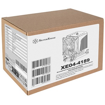 SilverStone 4U スモールフォームファクターサーバー/ ワークステーション CPU クーラー SST-XE04-4189B SILVER STONE(シルバーストーン)