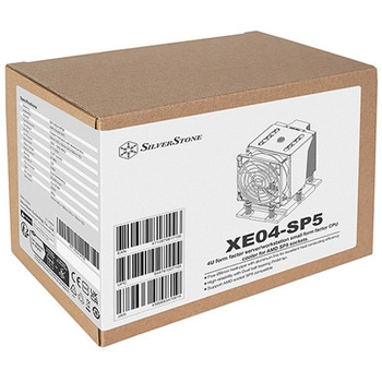 SilverStone XE04-SP5 AMD SP5 ソケット装備4Uスモールファクター・サーバー/ワークステーション用CPUクーラー SST-XE04-SP5B SILVER STONE(シルバーストーン)