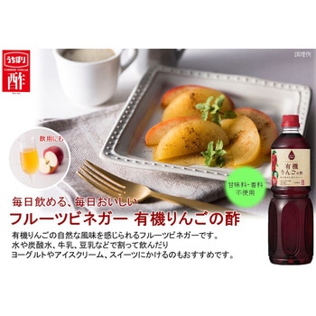 フルーツビネガー有機りんごの酢 内堀醸造