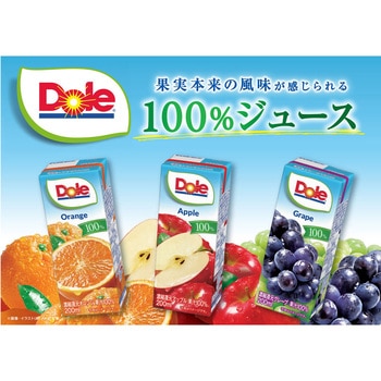 Doleオレンジ100% 雪印メグミルク
