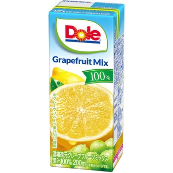 Dole グレープフルーツミックス 雪印メグミルク