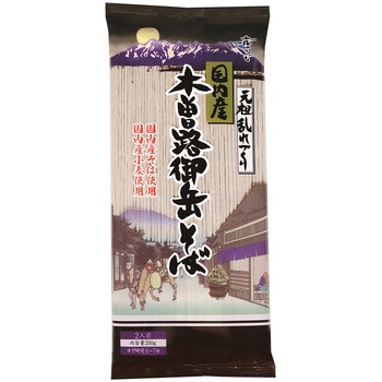 国内産木曾路御岳そば - はくばく
