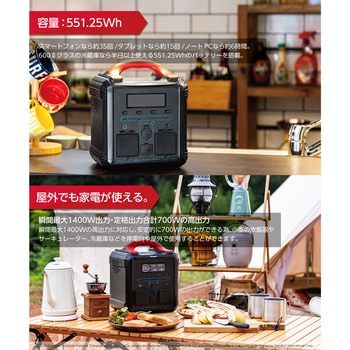 リン酸マンガンリチウムイオン ポータブル電源 エナジャイザー