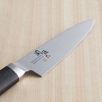 関孫六 ダマスカス ペティナイフ 120mm 貝印