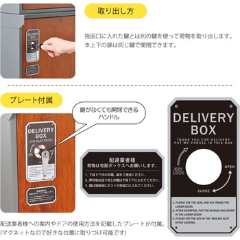 宅配BOX付ポスト GALVA セトクラフト