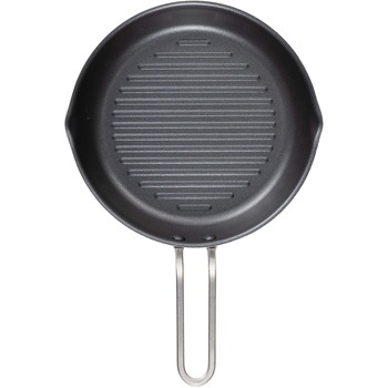 二層鋼グリルパン丸型 19cm - シービージャパン