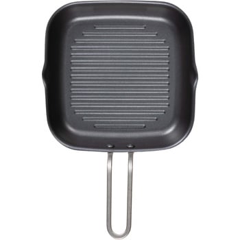 二層鋼グリルパン角型 18×18cm シービージャパン