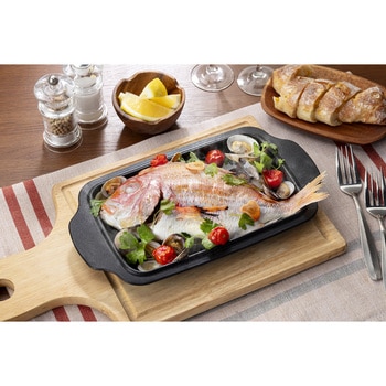 デュアルプラス グリルオーブントースタートレー 持ち手付き 高木金属工業