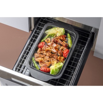 デュアルプラス グリルオーブントースタートレー 持ち手付き 高木金属工業