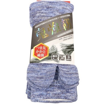 ハイパー強靭ソックス 指付き 3P GEAR ROCK