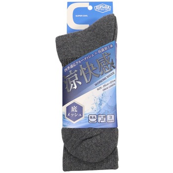 底メッシュソックス 3P ZIPLOA