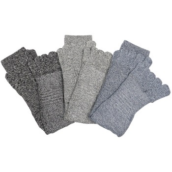 クルーメッシュソックス 5本指 3P ZIPLOA