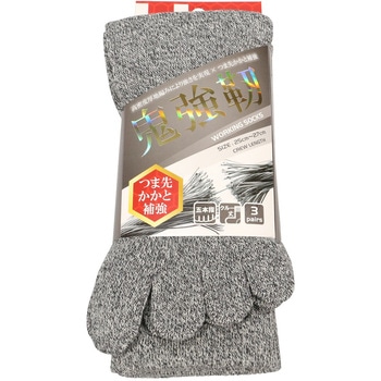 ハイパー強靭ソックス 5本指 3P GEAR ROCK