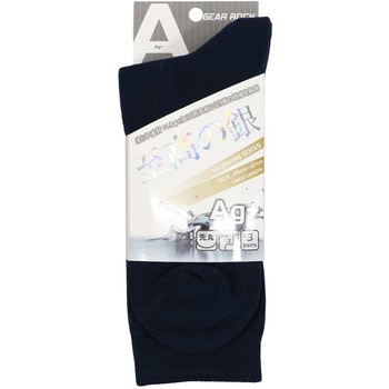 AG+ 心地ソックス 3P GEAR ROCK