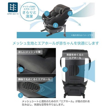 チャイルドシート アイ・アーク360 ISOFIX i-Size カトージ